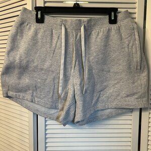 Lululemon Men's Steady State Classic-Fit Short 5" Heathered Light Gray Size L